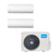 Midea Multisplit Klimaanlage Paket 2x Wandgerät 5,3kW