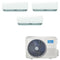 Midea | Multisplit Klimaanlage | 1x 2,6kW + 2x 3,5kW