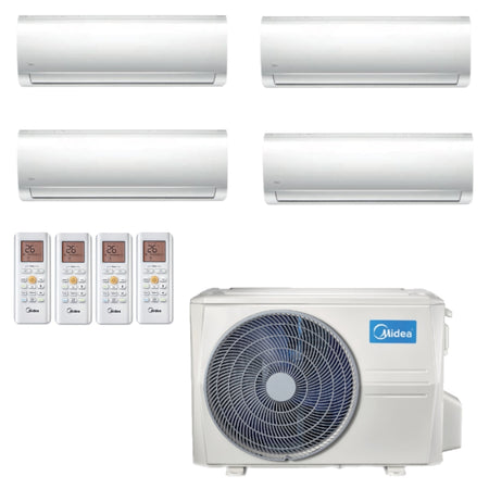 Midea Multisplit Klimaanlage Wandgerät 1x2,6kW | 2x3,5kW | 1x7,0kW