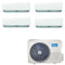 Midea Multisplit Klimaanlage Wandgerät 1x2,8kW und 3x3,6kW | 36000 btu