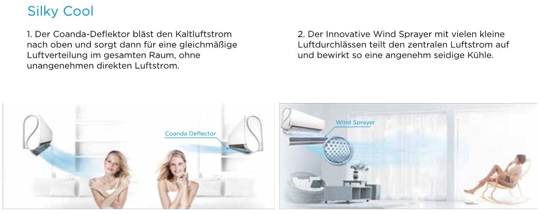 Klimaanlage Ultimate Comfort 27IU mit 2,6kW | Mono/Multi Inneneinheit