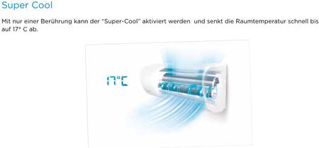 Klimaanlage Ultimate Comfort 27IU mit 2,6kW | Mono/Multi Inneneinheit