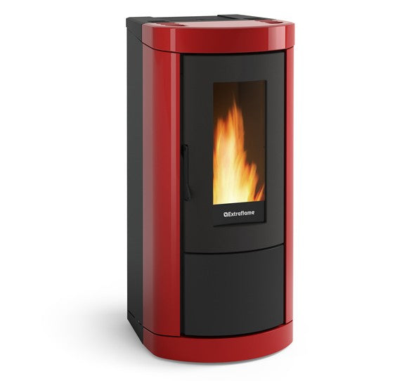 Extraflame Pelletofen Mietta Evo bordeaux