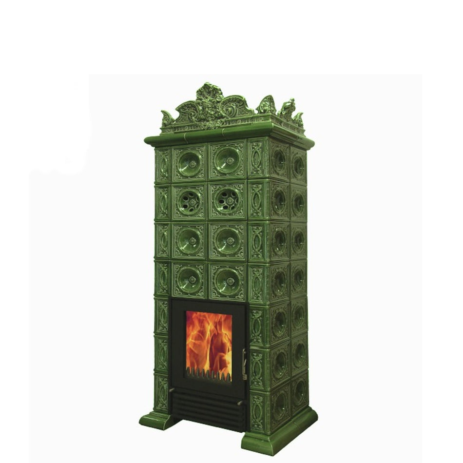EuroTeplo Warmluftkachelofen | Barock | 12 kW