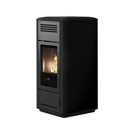 Edilkamin Milla H 15 Up glänzend schwarz