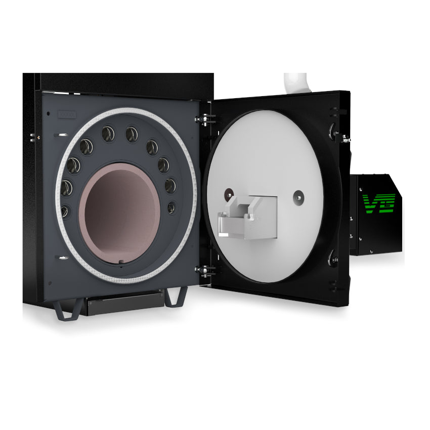 Kostrzewa Pelletkessel Mini Bio luxury B Keramik