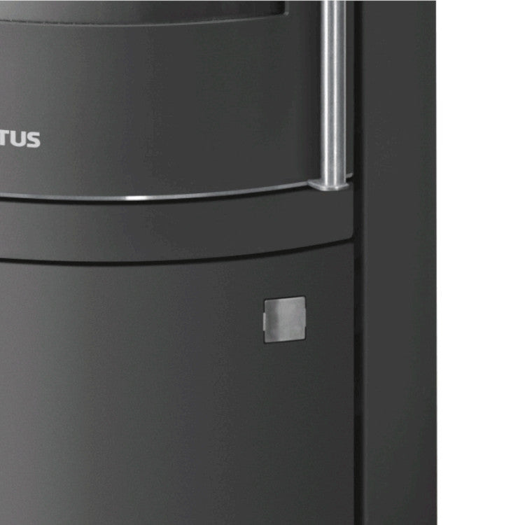 Justus Kaminofen Mino Top 2.0 Stahl Schwarz | klimaworld.com