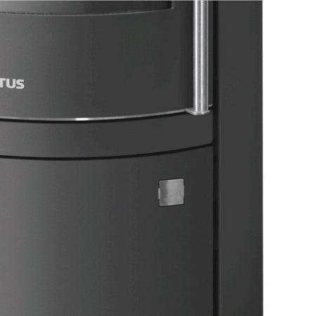 Justus Kaminofen Mino Top 2.0 Stahl Schwarz | klimaworld.com