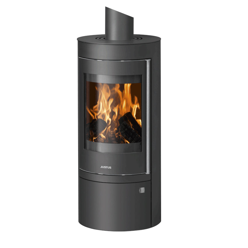 JUSTUS | MINO TOP 2.0 | 5,5 kW | A+ | Holzlagerfach mit Tür