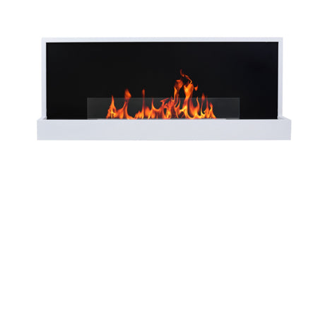 Aflamo Bio-Kamin Wandkamin | Lincoln 100 | weiss 