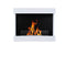 Aflamo Bio-Kamin Wandkamin | Carter 60 | weiss