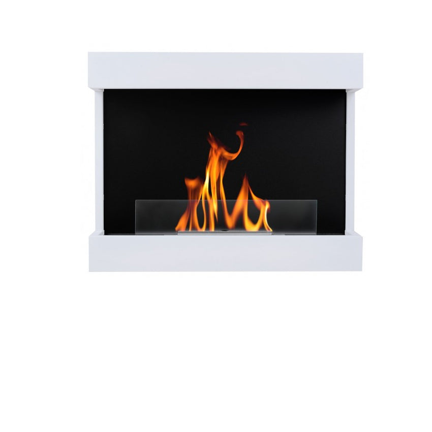 Aflamo Bio-Kamin Wandkamin | Carter 60 | weiss