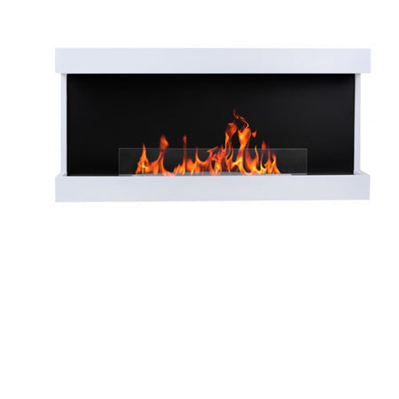 Aflamo Bio-Kamin Wandkamin | Carter 100 | weiss