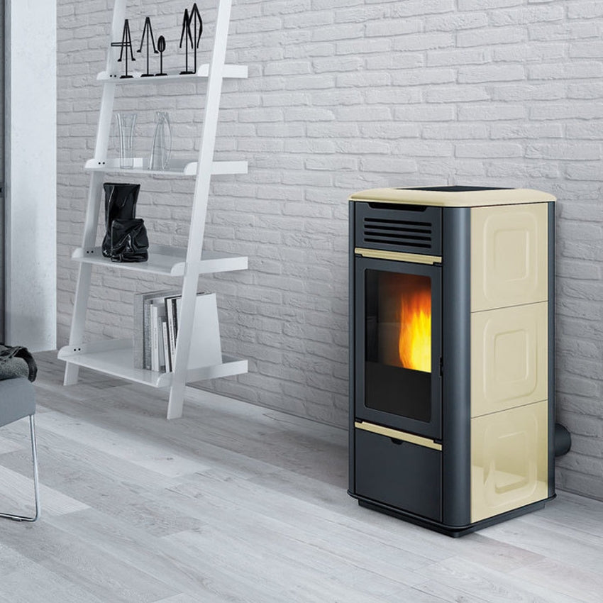 Edilkamin Pelletofen wasserführend Mito Idro Ambientebild