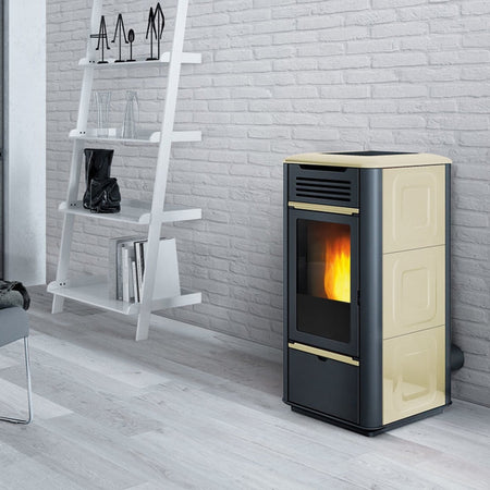 Edilkamin Pelletofen wasserführend Mito Idro Ambientebild