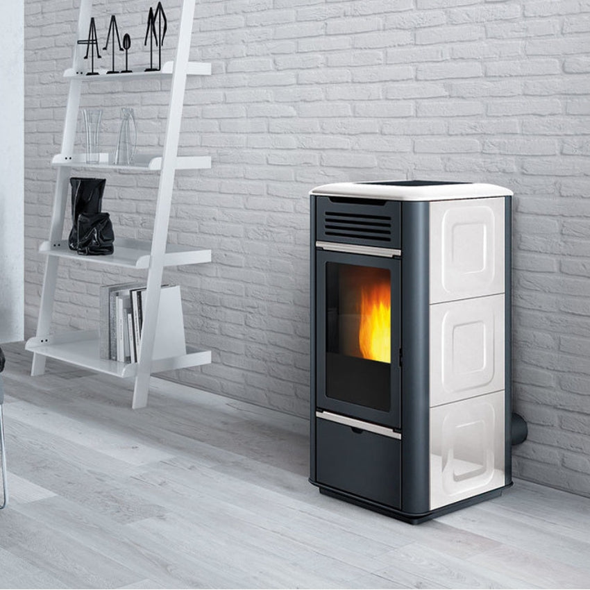 Edilkamin Pelletofen wasserführend Mito idro Ambientebild