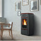 Edilkamin Pelletofen wasserführend Mito idro | Top bordeaux | 16,2 kW