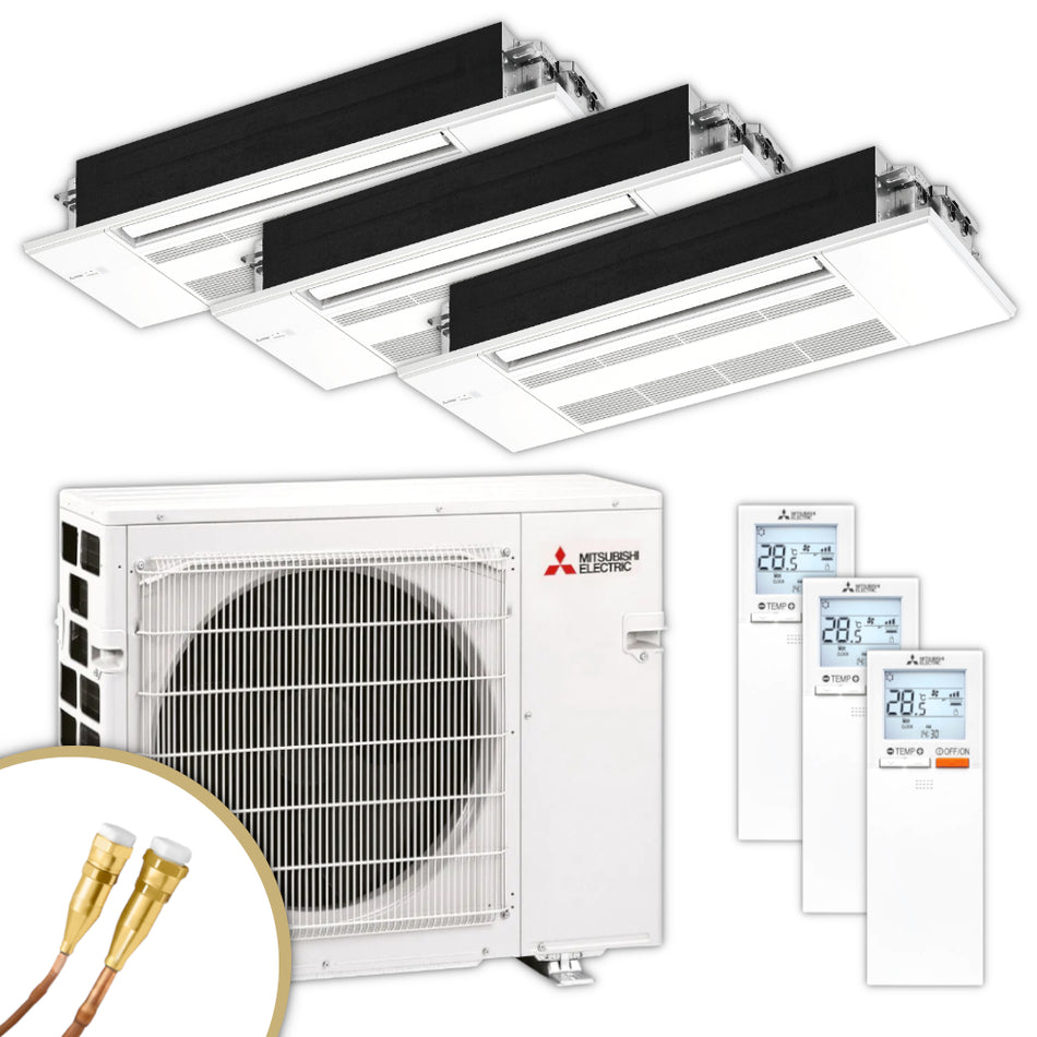 MITSUBISHI | Klima-Set MXZ/MLZ-KP | 3× 2,5 kW | Quick-Connect