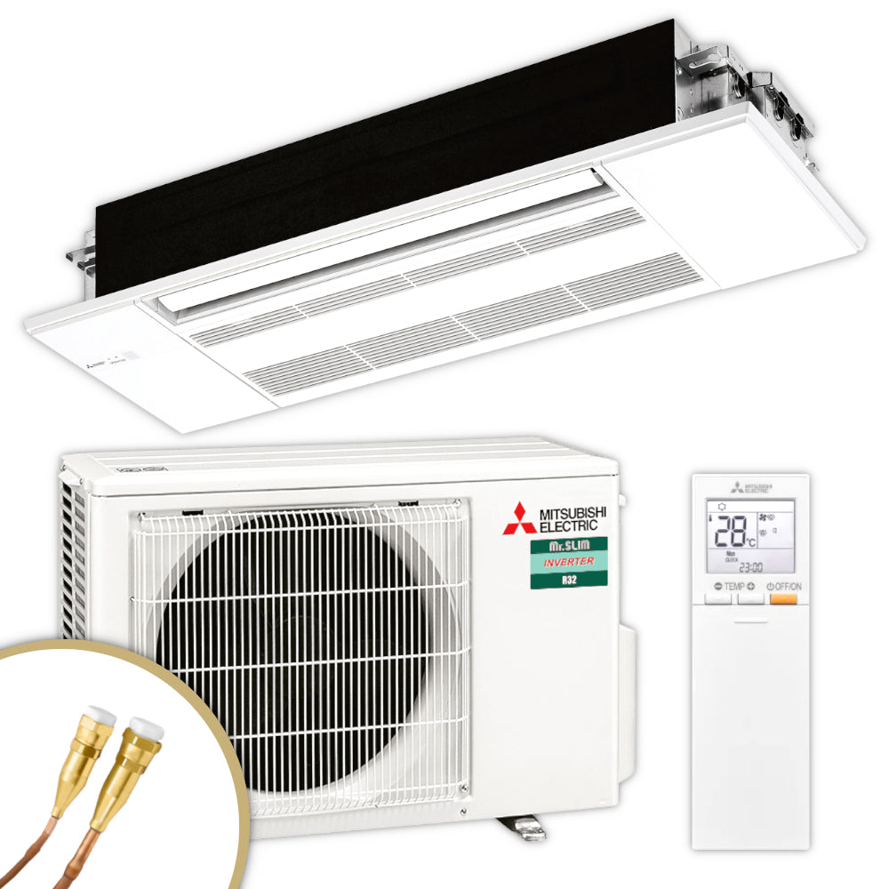 Mitsubishi Split Klimaanlage Decken-Set SUZ/MLZ-KP25VG | 2,5 kW | Klimaworld.com