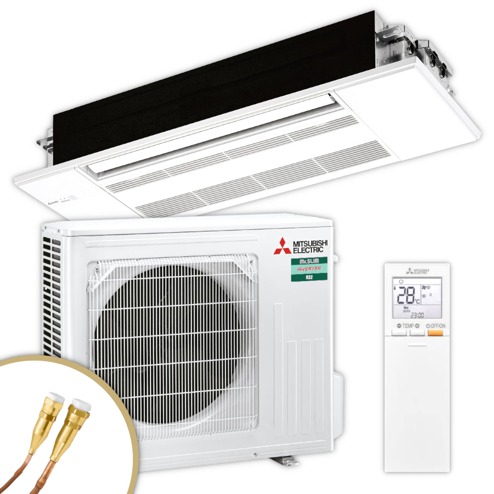 Mitsubishi Split Klimaanlage Decken-Set SUZ/MLZ-KP50VG | 5,0 kW | Klimaworld.com