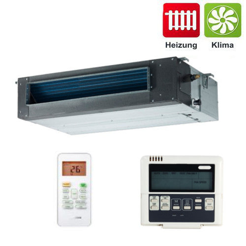 Kanalgerät Duct Multisplit DC Inverter Midea Innengerät 2kW 