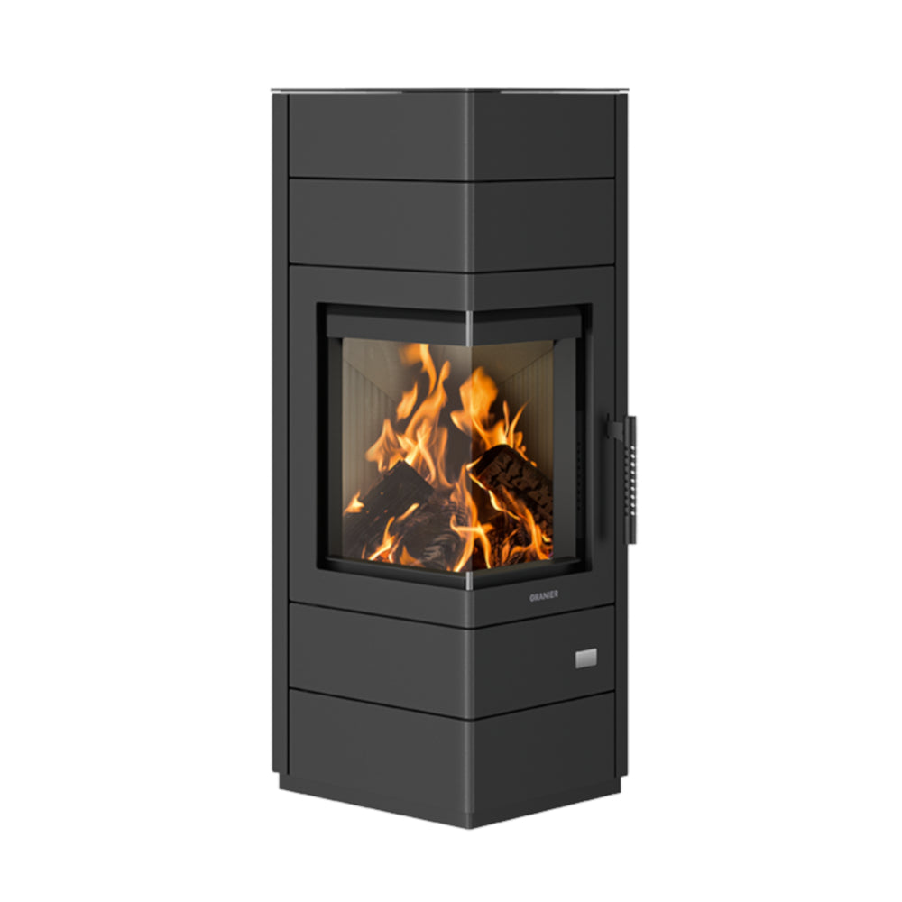 Oranier Kaminofen | MONDEGO (W+) | 7 kW | Schwarz | klimaworld.com