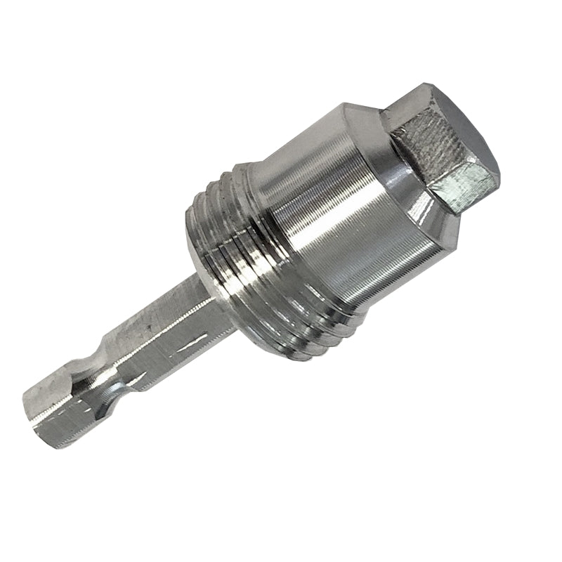 Adapter zur leichten Montage  von FLEX-TUBE Konnektoren, Schrauberaufsatz