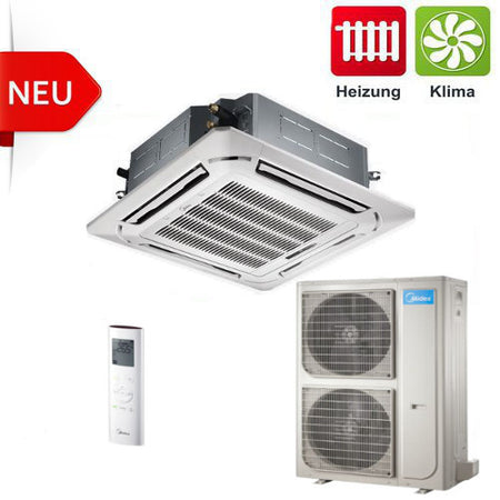 Klimaanlage Midea Super Slim 4-Wege Deckenkassette 