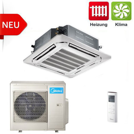 Klimaanlage Midea Super Slim 4-Wege Deckenkassette 