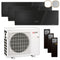 MITSUBISHI | Klima-Set MXZ/MSZ-EF | 2× 2,5 kW + 3,5 kW