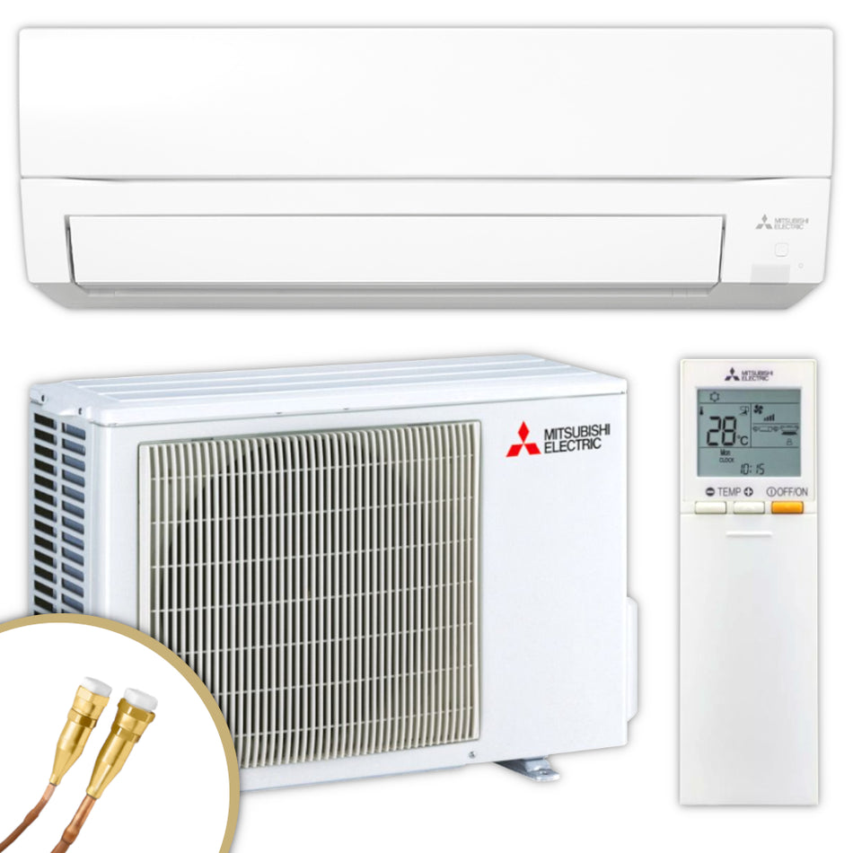 Mitsubishi Split Klimaanlage MSZ-FT Hyper Heating | 2,5 kW | Quick-Connect 