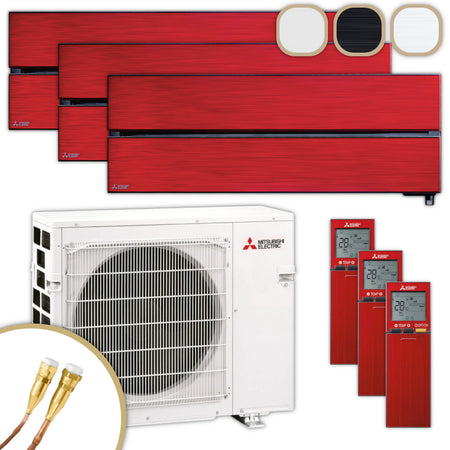 MITSUBISHI | Klima-Set MXZ/MSZ-LN | 3× 2,5 kW | Quick-Connect