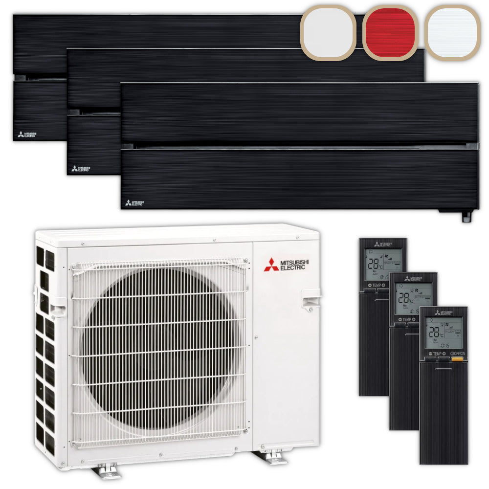 MITSUBISHI | Klima-Set MXZ/MSZ-LN | 2× 2,5 kW + 3,5 kW