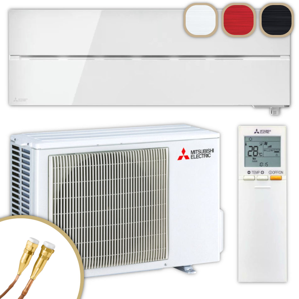 Mitsubishi Klimaanlage Set MSZ-LN Hyper Heating | Quick-Connect | klimaworld.com 