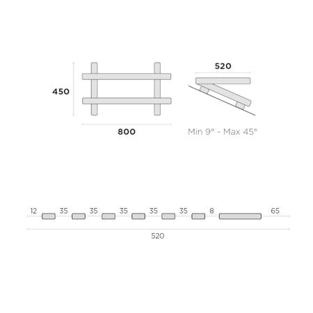 Dachkonsole für Klimaanlagen Inverter Universal Halter Schrägdächer