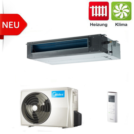 Klimaanlage Kanalgerät Duct A++ Midea Monosplit Inverter System 8,8kW
