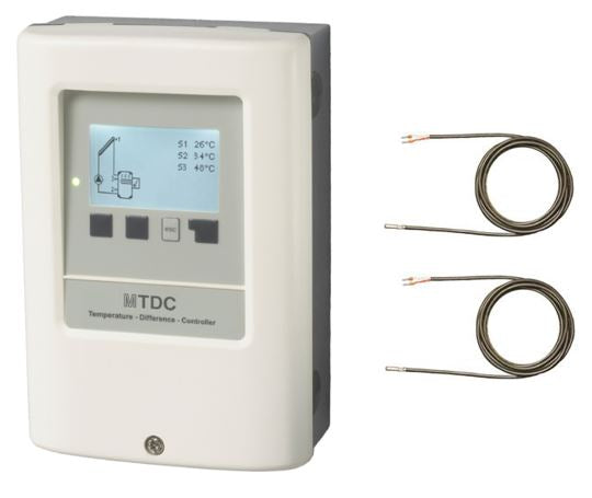 Sorel Solarregler | Kombination Elektroheizung | MTDC-E | 2 Fühler ➔ Klimaworld.com