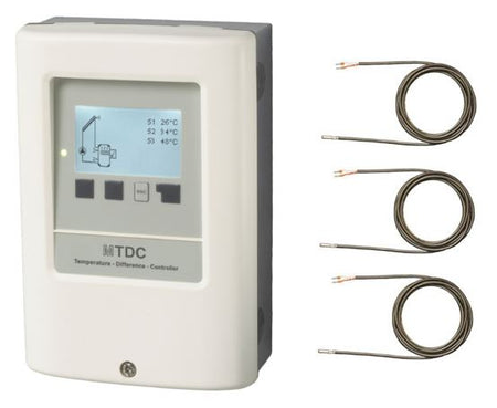 Sorel Solarregler | Kombination Elektroheizung | MTDC-E | 3 Fühler ➔ Klimaworld.com
