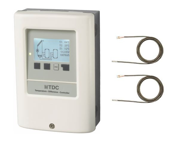 Sorel Solarregler | MTDC Version 5 (V5) | 2 Fühler