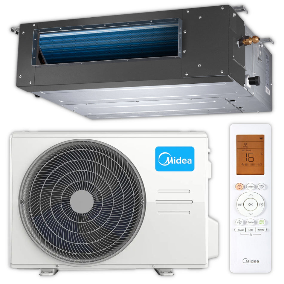 MIDEA Kanalklimageräte-Set | MTJ-24HWFNX(GA) | 7,0 kW | Klimaworld.com