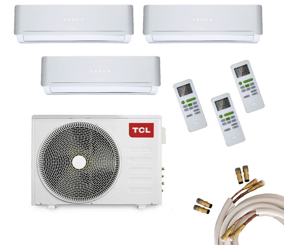 TCL Multisplit-Set Quick-Connect | FMA Trio | 3 x 2,5 kW | 27000 BTU