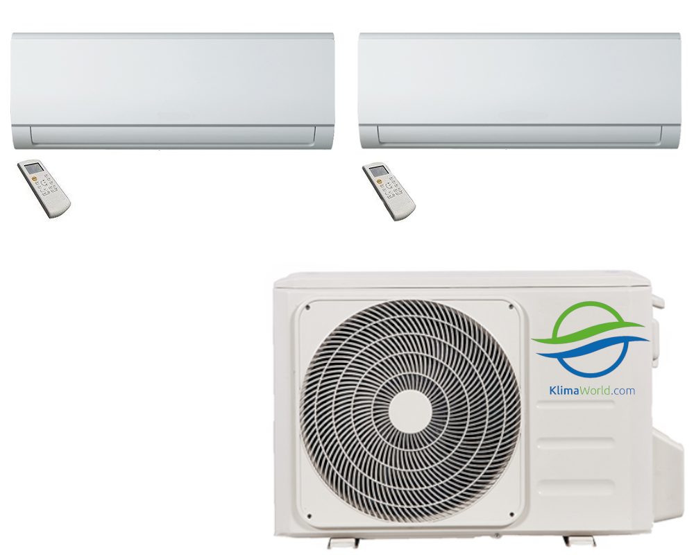 NEXA S4M29 Multisplit Klimaanlage 2x2,6kW Wandgerät 2x~30m²