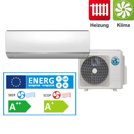Klimaanlage Mundoclima Monosplit Inverter Wandgerät MUPR-12-H6 3,51kW