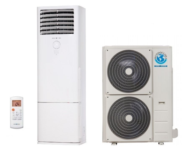 MUNDOCLIMA Klimasäule Innen- und Aussengeraet | klimaworld.com