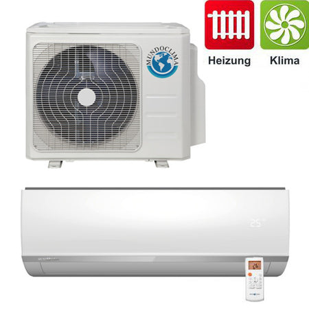 Klimaanlage Mundoclima Monosplit Inverter Wandgerät MUPR-09-H6 2,63kW