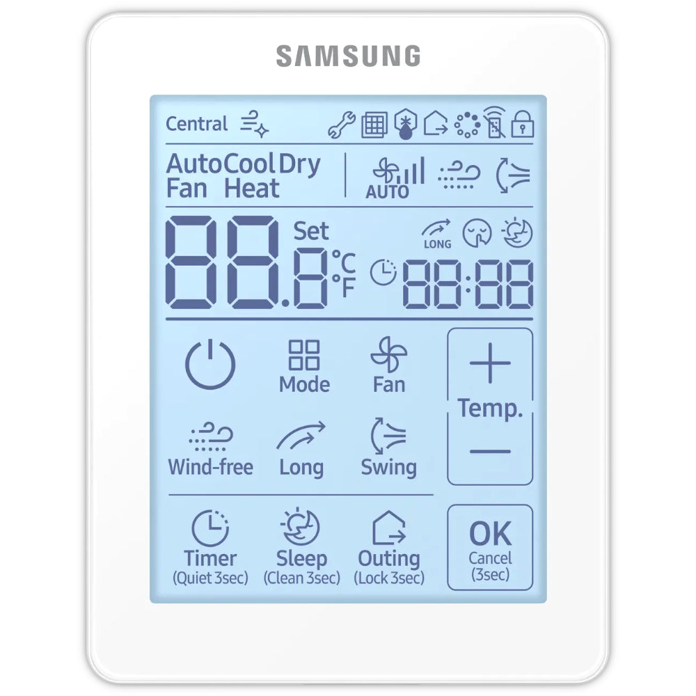 SAMSUNG | Touch-Kabelfernbedienung MWR-SH11N | ohne Timer