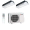 Mitsubishi | Multisplit- Klimaanlage | 2x 3,5 kW Deckenkassette | VF53