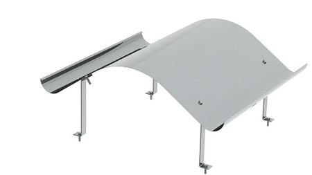 Kaminhaube Napoleonhaupe aus Edelstahl