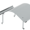 Kaminhaube Napoleonhaube, 1000 x 1000 mm - 4 Stützen