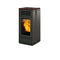 Edilkamin Pelletofen Nara2 Up | Keramik bordeaux | 6,9 kW